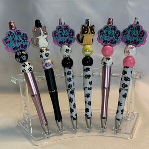 NEW! Handmade Decorated Pens! 5 Piece Set! You Get One!  Your Choice!